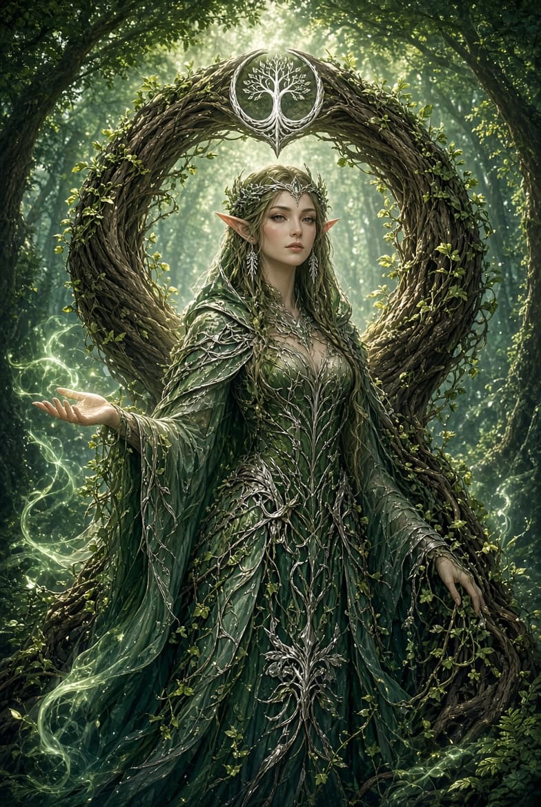 Sylarae, Lady of the Green Veil
