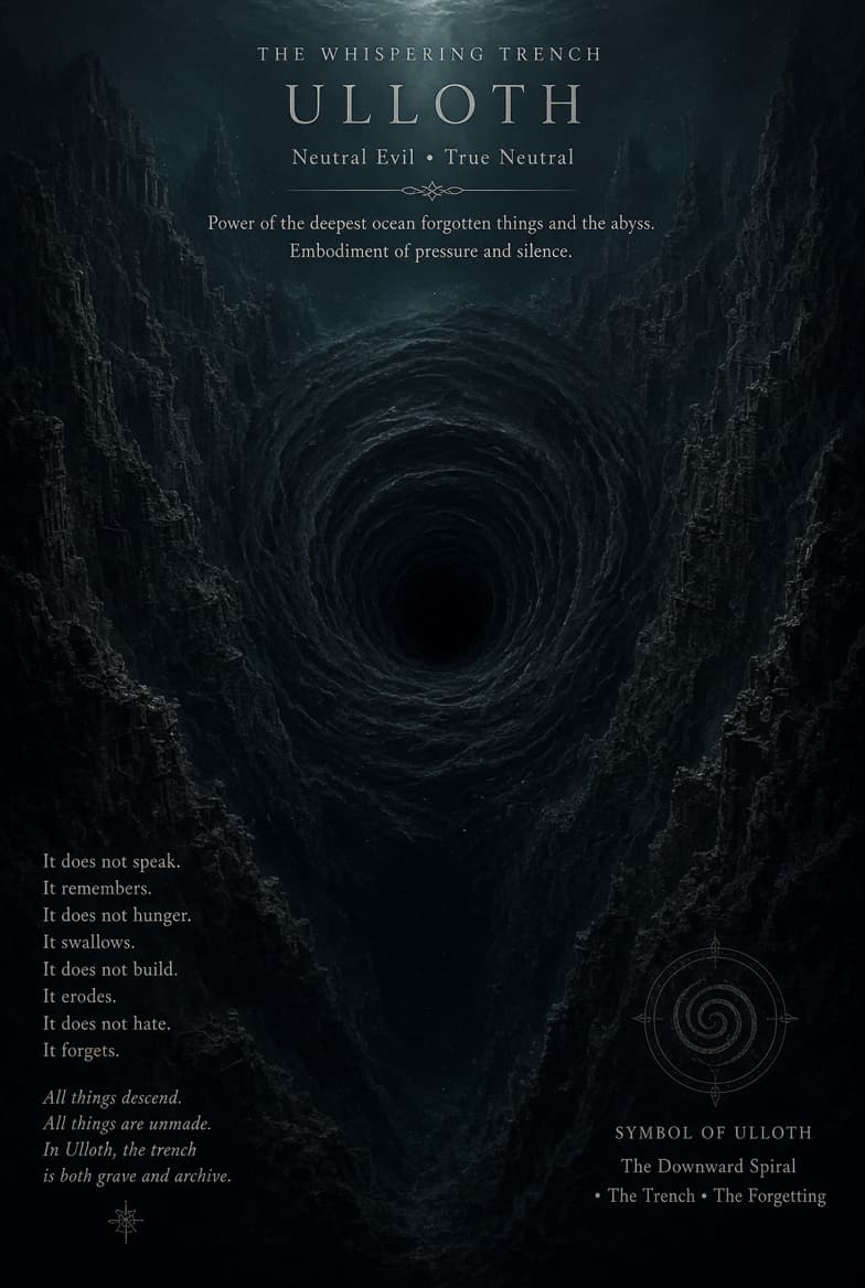 Ulloth, the Whispering Trench